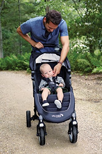 Baby Jogger City Mini 4 - Silla de paseo, color arena/piedra Baby Jogger City Mini 4 - Silla de paseo, color arena/piedra