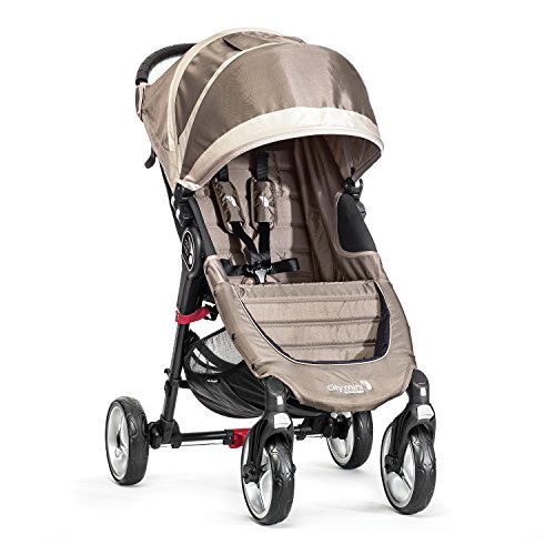Baby Jogger City Mini 4 - Silla de paseo, color arena/piedra Baby Jogger City Mini 4 - Silla de paseo, color arena/piedra