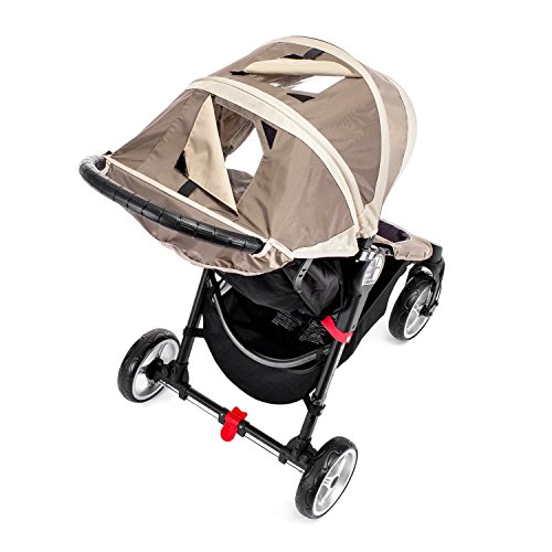Baby Jogger City Mini 4 - Silla de paseo, color arena/piedra Baby Jogger City Mini 4 - Silla de paseo, color arena/piedra