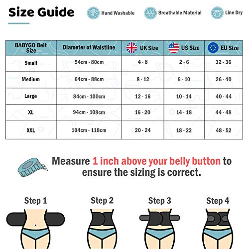 BABYGO Faja Reductora Postparto, Adelgazamiento Deportivo para Mujer, Quema de Grasa, Trabajo de moldeo, Diástasis, Abdominal, Lumbar, por Cesárea, Neopreno BABYGO Faja Reductora Postparto, Adelgazamiento Deportivo para Mujer, Quema de Grasa, Trabajo de moldeo, Diástasis, Abdominal, Lumbar, por Cesárea, Neopreno