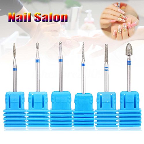 Babysbreath Broca de clavo de tungsteno Girar Burr Milling Cutters Bits para uñas Salón Manicura Pedicure Professional Nail Art Tools #1