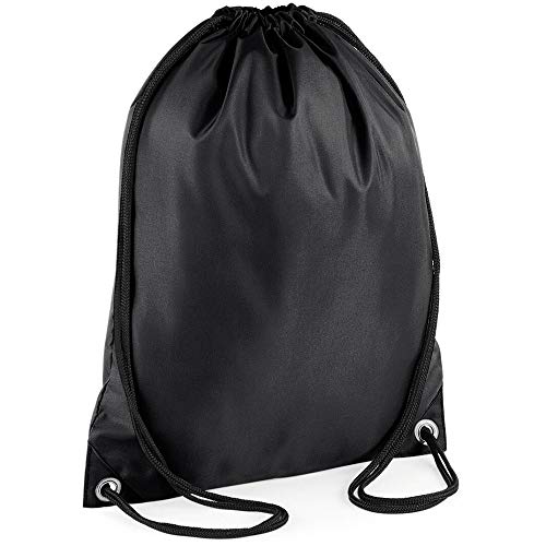 BagBase - Mochila saco o de cuerdas Impermeable/resistente al agua Modelo Budget Deporte/Gimnasio (11 litros) (Talla Única) (Naranja)