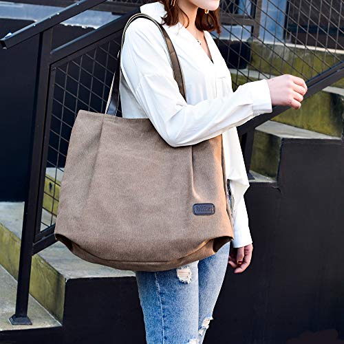 BAGZY Lona Bolsa de Mujere Gimnasio Bolso de Mano Regalo Bolso de hombro para mujer Bolsa de trabajo Cartera Bolso de Viaje Bolsa Deportiva Mano de Viaje Bolso Organizador de Viajes BAGZY Lona Bolsa de Mujere Gimnasio Bolso de Mano Regalo Bolso de hombro para mujer Bolsa de trabajo Cartera Bolso de Viaje Bolsa Deportiva Mano de Viaje Bolso Organizador de Viajes