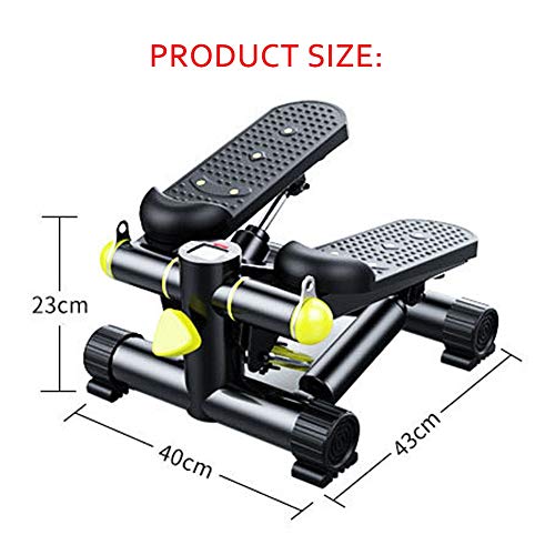 BAIMILI Stepper Cardio Fitness Mini 150kg, Máquina de Step Aparato de Entrenamiento Stepper con Barra de Sujección Y Pantalla Multifuncional BAIMILI Stepper Cardio Fitness Mini 150kg, Máquina de Step Aparato de Entrenamiento Stepper con Barra de Sujección Y Pantalla Multifuncional