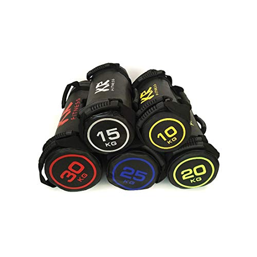 BaisdSport Sandbag Fitness, Saco Peso Fitness Saco De Arena para Entrenamiento De (10-30kg) para Fitness Funcional Y Potenciamiento Muscular (No Contiene Arena,20-kg