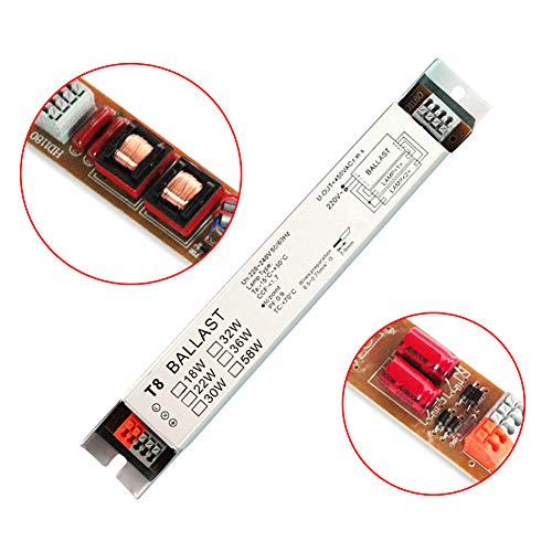 Balasto para encendido de bombilla universal instantánea fluorescente tipo T8, de amplio voltaje (220 a 240 V), electrónico., No nulo, como se muestra en la imagen, 2*36w Balasto para encendido de bombilla universal instantánea fluorescente tipo T8, de amplio voltaje (220 a 240 V), electrónico., No nulo, como se muestra en la imagen, 2*36w