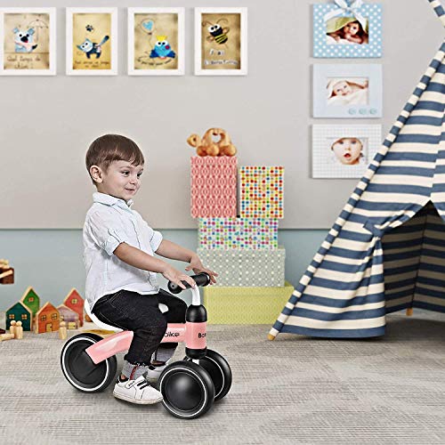 Bamny Bicicleta sin Pedales, Triciclo sin Pedales para Niños Entre 10 y 24 Meses (Rosa) Bamny Bicicleta sin Pedales, Triciclo sin Pedales para Niños Entre 10 y 24 Meses (Rosa)