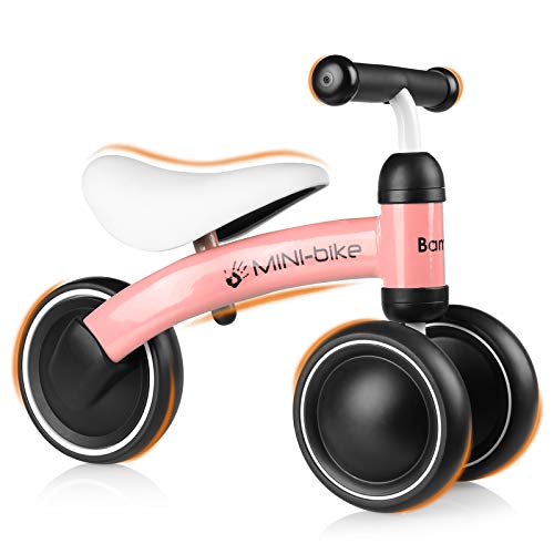 Bamny Bicicleta sin Pedales, Triciclo sin Pedales para Niños Entre 10 y 24 Meses (Rosa) Bamny Bicicleta sin Pedales, Triciclo sin Pedales para Niños Entre 10 y 24 Meses (Rosa)
