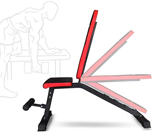 Banco con mancuernas, equipo de ejercicios para abdominales, dispositivo auxiliar multifunción para el hogar, tablero supino, equipo de ejercicio abdominal, músculos para entrenamiento de gimnasio Banco con mancuernas, equipo de ejercicios para abdominales, dispositivo auxiliar multifunción para el hogar, tablero supino, equipo de ejercicio abdominal, músculos para entrenamiento de gimnasio