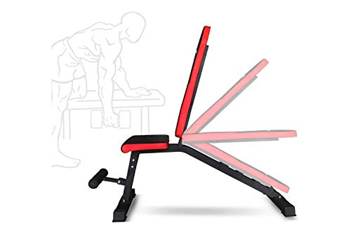 Banco con mancuernas, equipo de ejercicios para abdominales, dispositivo auxiliar multifunción para el hogar, tablero supino, equipo de ejercicio abdominal, músculos para entrenamiento de gimnasio Banco con mancuernas, equipo de ejercicios para abdominales, dispositivo auxiliar multifunción para el hogar, tablero supino, equipo de ejercicio abdominal, músculos para entrenamiento de gimnasio