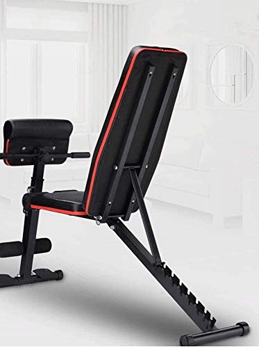 Banco de elevación de pesas planas Ajustable banco de pesas, abdominales auxiliar equipo de la aptitud, Hogar multifuncional plegable Bench press de banca for sillas de estiramiento de la aptitud de b Banco de elevación de pesas planas Ajustable banco de pesas, abdominales auxiliar equipo de la aptitud, Hogar multifuncional plegable Bench press de banca for sillas de estiramiento de la aptitud de b