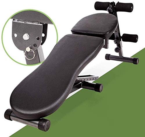 Banco de elevación de pesas planas Gimnasio en casa de equipos, herramienta Peso Bancos de entrenamiento de cuerpo completo, plegable plana / inclinación ascendente / descendente FID prensa de banco d Banco de elevación de pesas planas Gimnasio en casa de equipos, herramienta Peso Bancos de entrenamiento de cuerpo completo, plegable plana / inclinación ascendente / descendente FID prensa de banco d