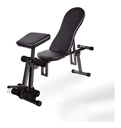 Banco de elevación de pesas planas Gimnasio en casa de equipos, herramienta Peso Bancos de entrenamiento de cuerpo completo, plegable plana / inclinación ascendente / descendente FID prensa de banco d Banco de elevación de pesas planas Gimnasio en casa de equipos, herramienta Peso Bancos de entrenamiento de cuerpo completo, plegable plana / inclinación ascendente / descendente FID prensa de banco d
