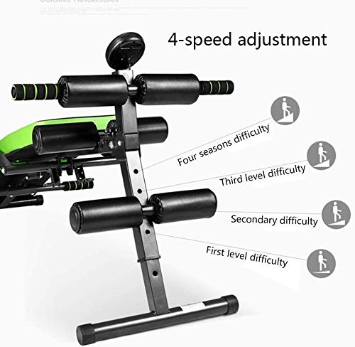 Banco de elevación de pesas planas Peso ajustable banco, abdominales aptitud Equipo multifunción músculos del hogar plegable Junta supino abdomen Ejercicio Ayudas ejercicio abdominal ( Color : Red ) Banco de elevación de pesas planas Peso ajustable banco, abdominales aptitud Equipo multifunción músculos del hogar plegable Junta supino abdomen Ejercicio Ayudas ejercicio abdominal ( Color : Red )
