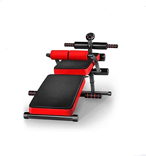 Banco de elevación de pesas planas Peso ajustable banco, abdominales aptitud Equipo multifunción músculos del hogar plegable Junta supino abdomen Ejercicio Ayudas ejercicio abdominal ( Color : Red ) Banco de elevación de pesas planas Peso ajustable banco, abdominales aptitud Equipo multifunción músculos del hogar plegable Junta supino abdomen Ejercicio Ayudas ejercicio abdominal ( Color : Red )