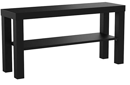 Banco de Ikea Lack para TV, negro