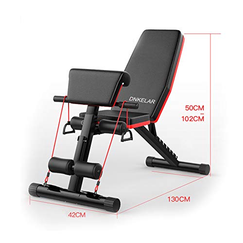 Banco de pesas plegable ejercicios entrenamiento Entrenador de espalda Estación de energía prensa Banco inclinado multifunción Antideslizante para de espalda abdominal Bancos de pesas de fuerza Banco de pesas plegable ejercicios entrenamiento Entrenador de espalda Estación de energía prensa Banco inclinado multifunción Antideslizante para de espalda abdominal Bancos de pesas de fuerza
