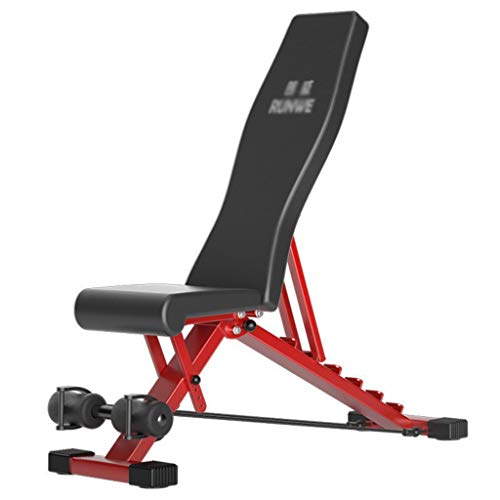 Bancos Banco de Pesas Plegable Plegable Pesa de Gimnasia Aparador Silla de Ejercicios para el hogar Carga de 100 kg Equipo de Gimnasio (Color : Red, Size : 32 * 42 * 106cm) Bancos Banco de Pesas Plegable Plegable Pesa de Gimnasia Aparador Silla de Ejercicios para el hogar Carga de 100 kg Equipo de Gimnasio (Color : Red, Size : 32 * 42 * 106cm)