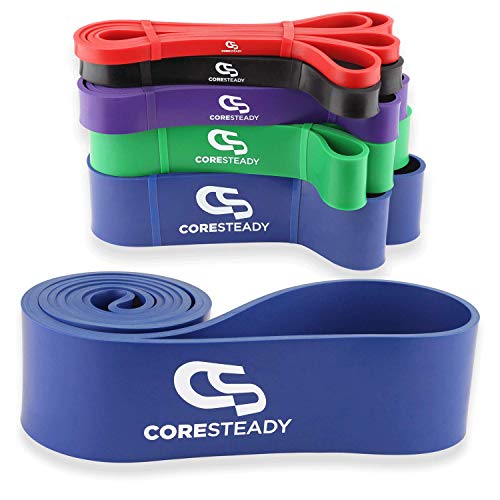 Banda de Resistencia Coresteady | Banda para dominadas | Banda de entrenamiento para CrossFit - Powerlifting - Yoga – Ejercicios de Estiramientos (Una unidad por venta) para hombres y mujeres