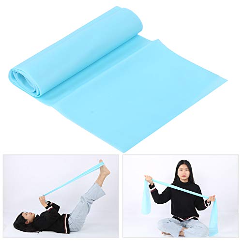 Banda de Resistencia, Correa elástica para Yoga, cinturón elástico para Yoga, estirador de piernas, 5 Piezas Durable para Adelgazamiento Resistente al Desgaste(Blue)