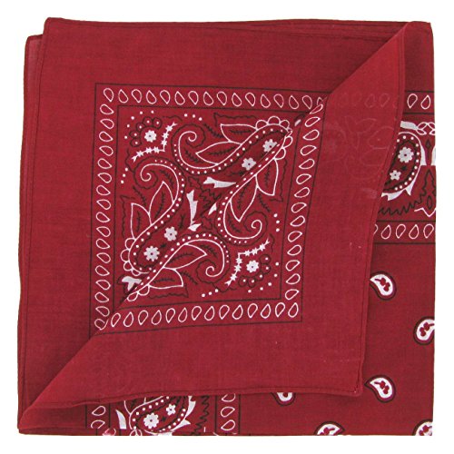 Bandanas paisley para hombre y mujer, bufanda por la cabeza unisex venden por 3 Bandanas paisley para hombre y mujer, bufanda por la cabeza unisex venden por 3