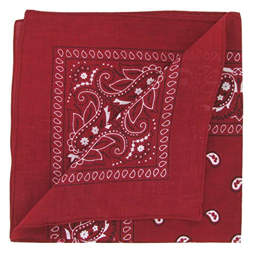 Bandanas paisley para hombre y mujer, bufanda por la cabeza unisex venden por 3