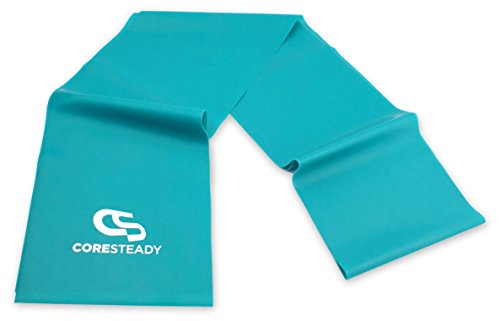 Bandas de Resistencia Terapéuticas Coresteady | Bandas de Fitness de calidad superior para Pilates, Yoga, entrenamiento de fuerza | Fisioterapia y rehabilitación |Para hombres y mujeres |Guía incluida