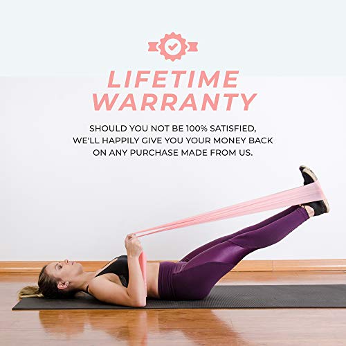 Bandas de Resistencia Terapéuticas Coresteady | Bandas de Fitness de calidad superior para Pilates, Yoga, entrenamiento de fuerza | Fisioterapia y rehabilitación |Para hombres y mujeres |Guía incluida Bandas de Resistencia Terapéuticas Coresteady | Bandas de Fitness de calidad superior para Pilates, Yoga, entrenamiento de fuerza | Fisioterapia y rehabilitación |Para hombres y mujeres |Guía incluida