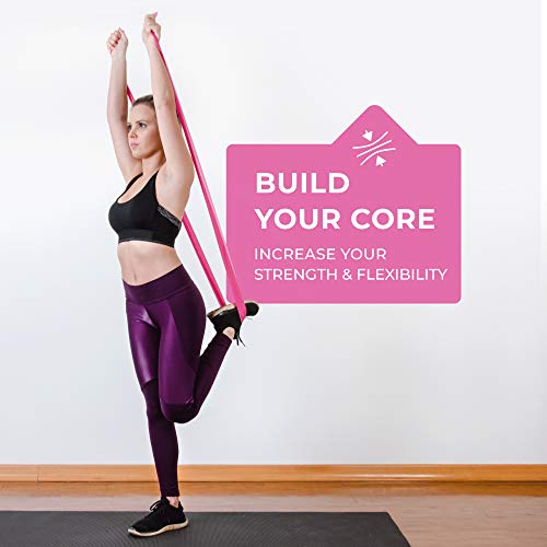 Bandas de Resistencia Terapéuticas Coresteady | Bandas de Fitness de calidad superior para Pilates, Yoga, entrenamiento de fuerza | Fisioterapia y rehabilitación |Para hombres y mujeres |Guía incluida Bandas de Resistencia Terapéuticas Coresteady | Bandas de Fitness de calidad superior para Pilates, Yoga, entrenamiento de fuerza | Fisioterapia y rehabilitación |Para hombres y mujeres |Guía incluida