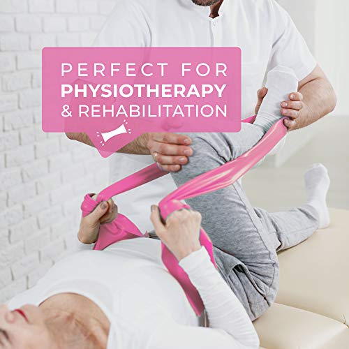 Bandas de Resistencia Terapéuticas Coresteady | Bandas de Fitness de calidad superior para Pilates, Yoga, entrenamiento de fuerza | Fisioterapia y rehabilitación |Para hombres y mujeres |Guía incluida Bandas de Resistencia Terapéuticas Coresteady | Bandas de Fitness de calidad superior para Pilates, Yoga, entrenamiento de fuerza | Fisioterapia y rehabilitación |Para hombres y mujeres |Guía incluida
