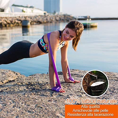 Bandas Elasticas Fitness(3 Piezas), Cintas Elasticas con 3 Niveles de Resistencia, Bandas de Resistencia Ideal para Pilates, Yoga, Rehabilitación, Musculacion, Entrenamiento de Fuerza y Flexibilidad Bandas Elasticas Fitness(3 Piezas), Cintas Elasticas con 3 Niveles de Resistencia, Bandas de Resistencia Ideal para Pilates, Yoga, Rehabilitación, Musculacion, Entrenamiento de Fuerza y Flexibilidad