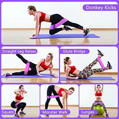 Bandas Elasticas Gluteos Musculacion, Antideslizante Tela Bandas de Resistencia para Mujeres, Hombres, (Set de 3) Cintas Elasticas Fitness para Piernas/Glúteos/Muslo, Pilates, Yoga y Musculación Bandas Elasticas Gluteos Musculacion, Antideslizante Tela Bandas de Resistencia para Mujeres, Hombres, (Set de 3) Cintas Elasticas Fitness para Piernas/Glúteos/Muslo, Pilates, Yoga y Musculación