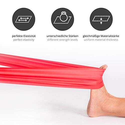 Bandas Elásticas Set de 3 Resistencias / Cintas Extra Largas 2m + eBook Guía de Ejercicios | Mini Fitness Bands Kit | Látex Natural Gomas Crossfit Gimnasia Pilates Glúteos Boxeo Rehabilitacion Bandas Elásticas Set de 3 Resistencias / Cintas Extra Largas 2m + eBook Guía de Ejercicios | Mini Fitness Bands Kit | Látex Natural Gomas Crossfit Gimnasia Pilates Glúteos Boxeo Rehabilitacion