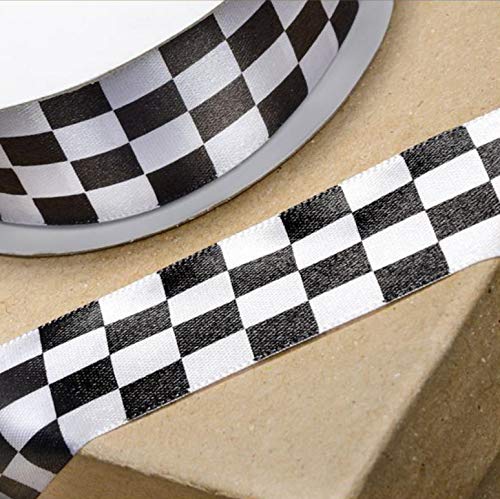 Bandera a cuadros RACING cinta 25 mm x 25 m Bandera a cuadros RACING cinta 25 mm x 25 m