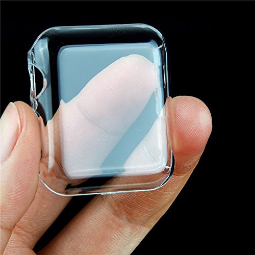 bandmax Apple Watch 3 Funda, 42mm Suave TPU Proteger Completa Case Anti-Arañazos Borrar Espalda para Apple Watch (42mm) bandmax Apple Watch 3 Funda, 42mm Suave TPU Proteger Completa Case Anti-Arañazos Borrar Espalda para Apple Watch (42mm)