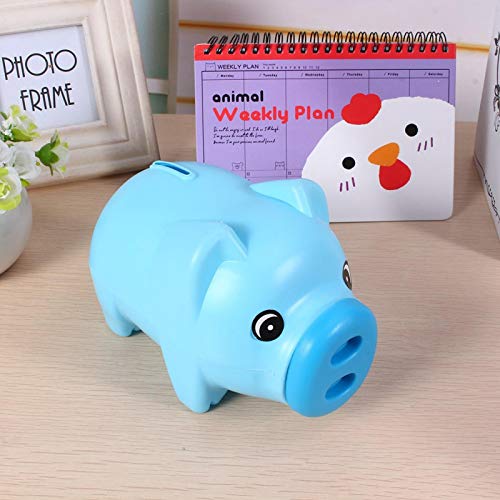 Bank-Cute Plastic Bank Coin Money Cash Caja de Ahorro Coleccionable Cerdo Juguete Regalo para niños