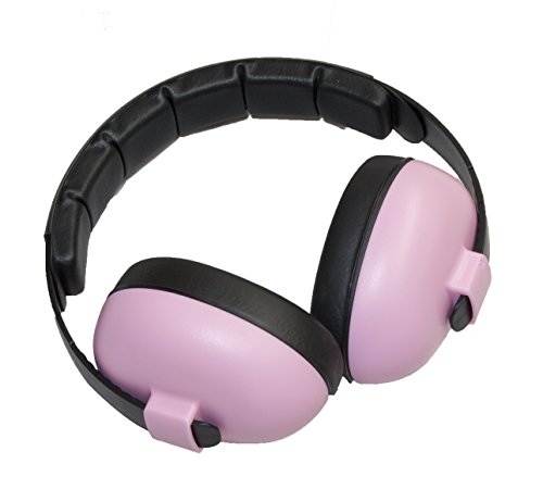 Banz Bubzee EM010 - Orejeras para bebé, color rosa