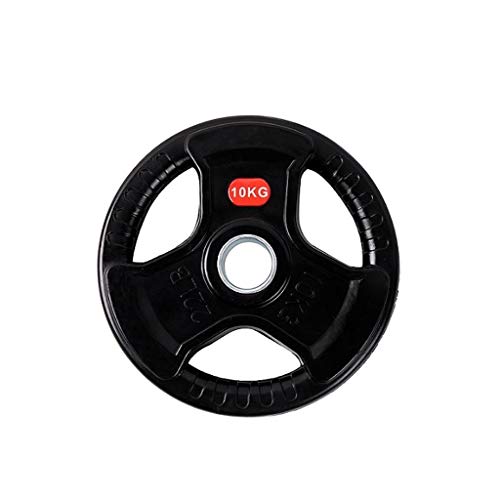 Barbell Olímpicos Grip Peso Placas estándar de 2,5 kg, 10 kg, 15 kg, Individuales, Juegos de Placas Olímpicos, los Pesos de Placas Olímpicos, Negro (Size : 10kg) Barbell Olímpicos Grip Peso Placas estándar de 2,5 kg, 10 kg, 15 kg, Individuales, Juegos de Placas Olímpicos, los Pesos de Placas Olímpicos, Negro (Size : 10kg)