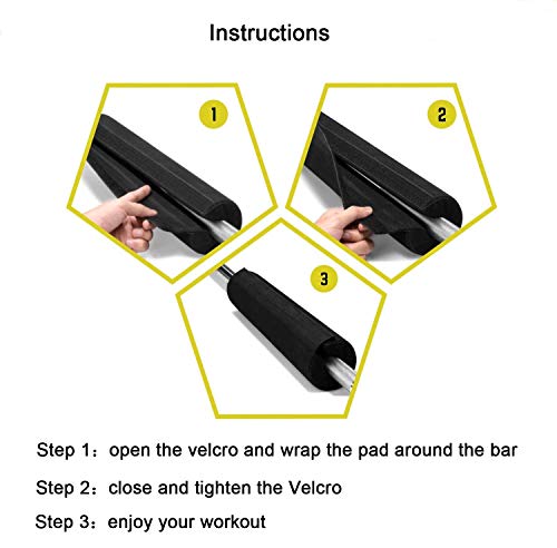 Barbell Squat Pad Espuma de EPE Almohadilla Protectora del Cuello y del Hombro para Squats, Lunges, Hip Thrusts, Levantamiento de Pesas Barbell Squat Pad Espuma de EPE Almohadilla Protectora del Cuello y del Hombro para Squats, Lunges, Hip Thrusts, Levantamiento de Pesas