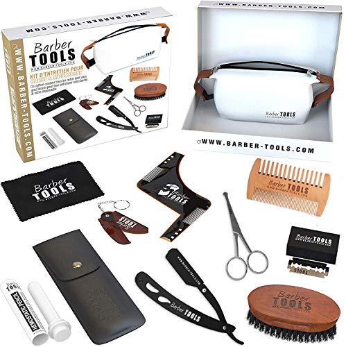 ✮ BARBER TOOLS ✮ Kit/Set/Estuche de arreglo y cuidado de la barba y afeitarse ✮ BARBER TOOLS ✮ Kit/Set/Estuche de arreglo y cuidado de la barba y afeitarse