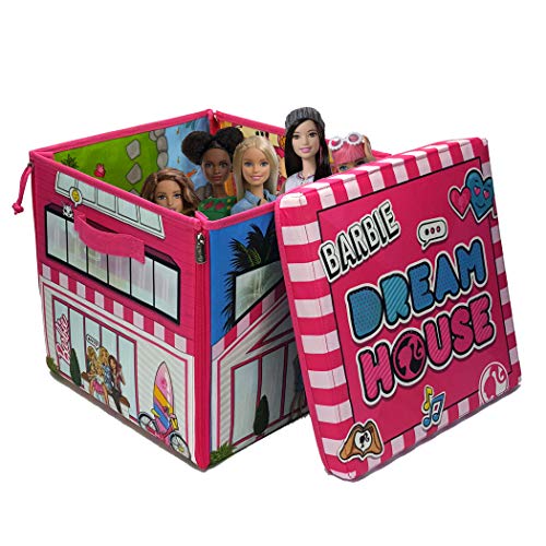 Barbie A1465XX - Zipbin casa de ensueño, caja de almacenamiento