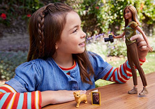 Barbie National Geographic Quiero Ser Fotógrafa, muñeca con accesorios (Mattel GDM46) Barbie National Geographic Quiero Ser Fotógrafa, muñeca con accesorios (Mattel GDM46)
