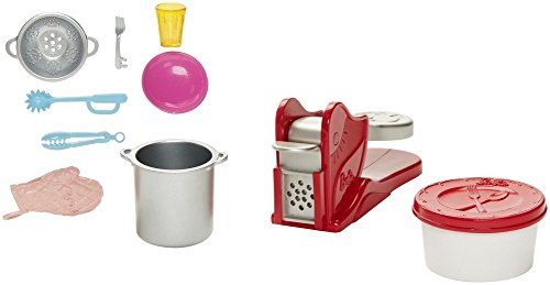 Barbie Spaghetti Chef Doll & Playset - Muñecas, Femenino, Chica, 3 año(s), 330 mm, 75 mm