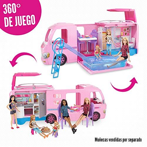 Barbie - Supercaravana de Barbie - autocaravana barbie - (Mattel FBR34)