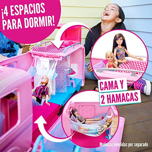 Barbie - Supercaravana de Barbie - autocaravana barbie - (Mattel FBR34)