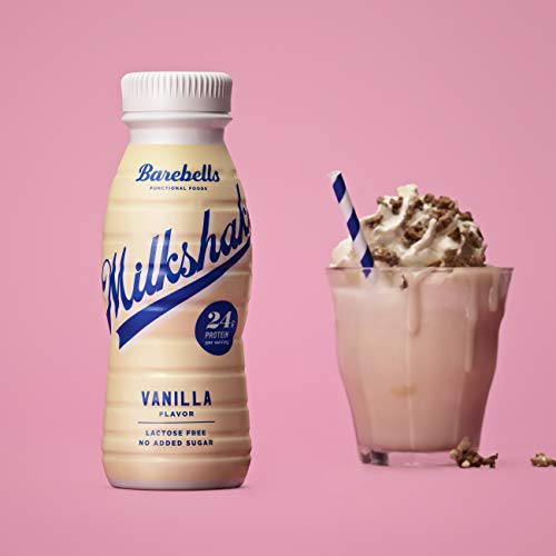 Barebells Protein Milkshake (Vanilla), Paquete de 8 unidades