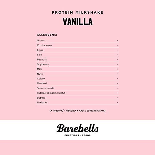 Barebells Protein Milkshake (Vanilla), Paquete de 8 unidades