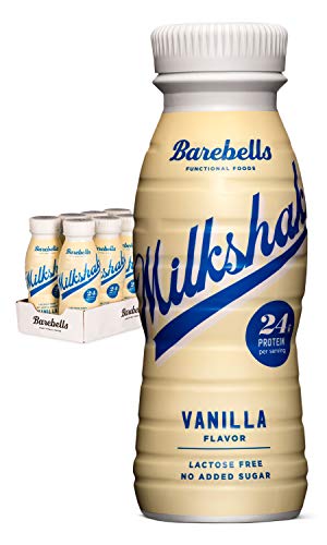 Barebells Protein Milkshake (Vanilla), Paquete de 8 unidades