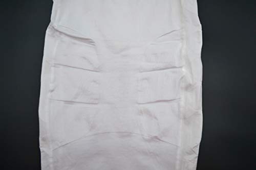 BaronHong Gynecomastia compresión Camisa Chaleco para Ocultar Hombre Boobs Moobs Adelgazamiento Mens Shapewear Aplastar Abdomen Entero (Blanco, M)