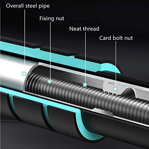 Barra de Dominadas Barbilla de la Barbilla de la Barbilla Entrenador de Cuerpo Superior Ajustable Estable Multifuncional para la Puerta No Hay Tornillos con Sudor Absorbe el Agarre,95 to 120cm Barra de Dominadas Barbilla de la Barbilla de la Barbilla Entrenador de Cuerpo Superior Ajustable Estable Multifuncional para la Puerta No Hay Tornillos con Sudor Absorbe el Agarre,95 to 120cm